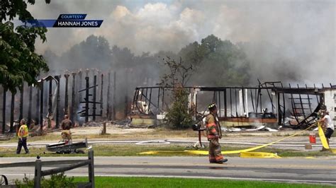 WXII 12 News On Twitter Fire Destroys Building In Yadkin County Https