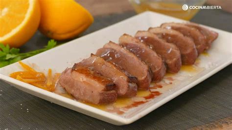 Magret De Pato Con Salsa De Naranja Martiko