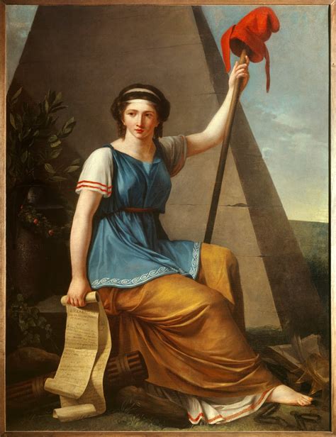 The Liberty Allegory Of Liberty As A Woman With A Phrygian Hat