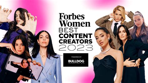 Estas Son Las Mujeres De La Lista Forbes Best Content Creators 2023