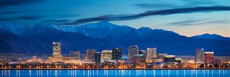 Premium Photo Salt Lake City Utah Skyline Mormon Architecture With