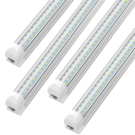 Buy SHOPLED 8FT 72W 9360LM 6000K Cool White High Output Linkable T8