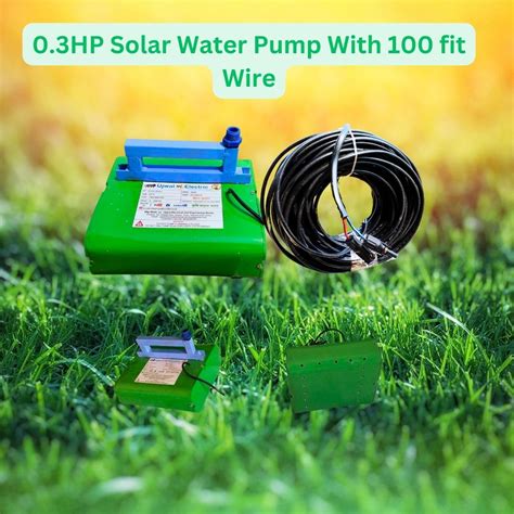 0.3HP Solar Well Submersible Pump - Ujwal Electric