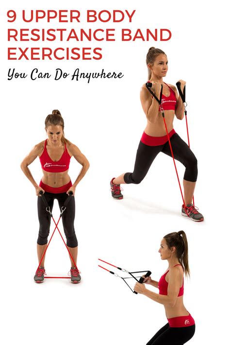 Upper Body Resistance Band Workout For Hotels And Travel Band Workout