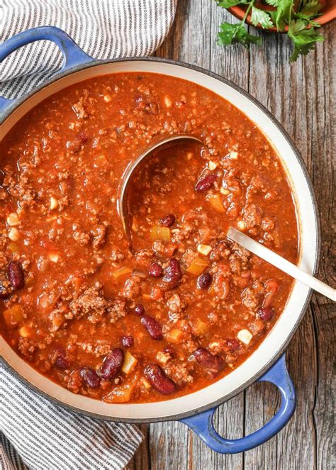 Chili From Scratch With Dry Beans At David Basquez Blog