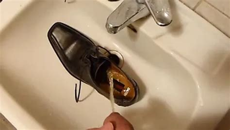 Piss In Men S Dress Shoe Gay Man Porn Xhamster