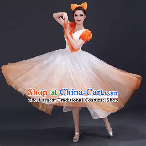 Opening Dance Large Swing Skirt Dance Costume Performance Clothing