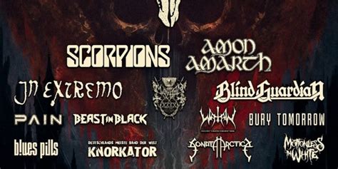 Wacken Open Air Erste Bands Best Tigt Music Scan De