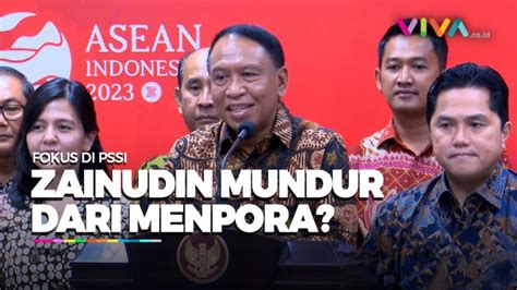 Kantongi Izin Jokowi Zainudin Amali Mundur Dari Menpora Vlix Id