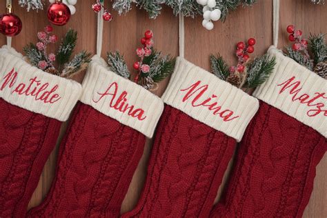 Christmas Stockings With Namechristmas Stockings - Etsy