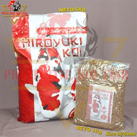 Jual Pakan Ikan Hiroyuki Koi Merah Red Super Bulky Color Max Repack