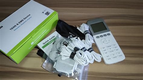 AUVON 4 Outputs H1 TENS Unit 24 Modes Muscle Stimulator YouTube