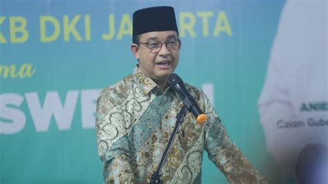 Usai Resmi Didukung Pkb Jakarta Anies Baswedan Intens Dengan Pdip