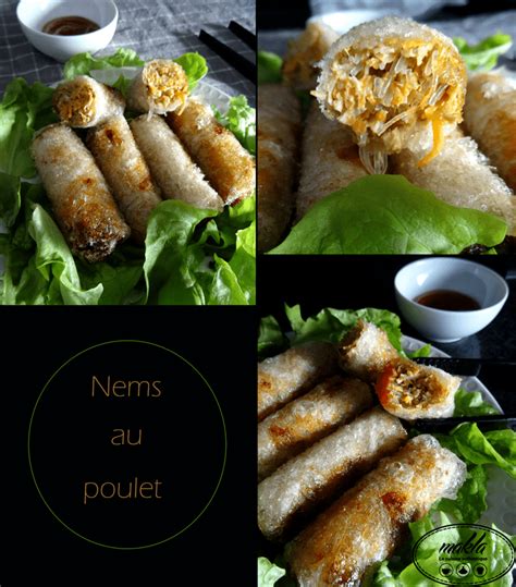 Nems Au Poulet Makla La Cuisine Authentique