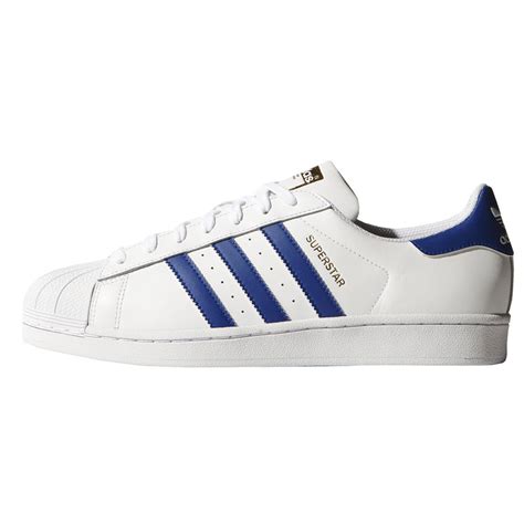 Venta Zapatillas Adidas Blancas Con Rayas Azules En Stock