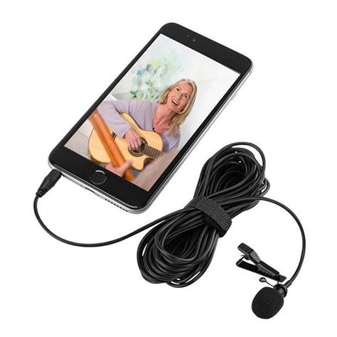 ULANZI Arimic M-Lav Mic 6M Clip On Microphone for Smartphone - Matrix ...