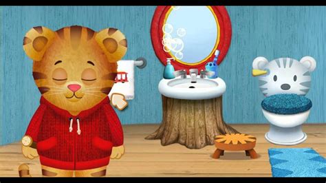 Daniel Tigers Neighborhood In My Bathroom Youtube