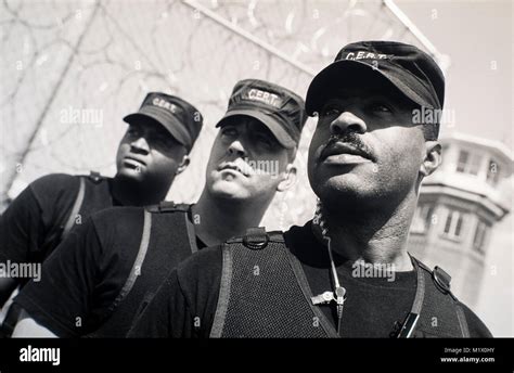 Elite Cert Team Prison Guards Inside A State Prison In Georgia Usa