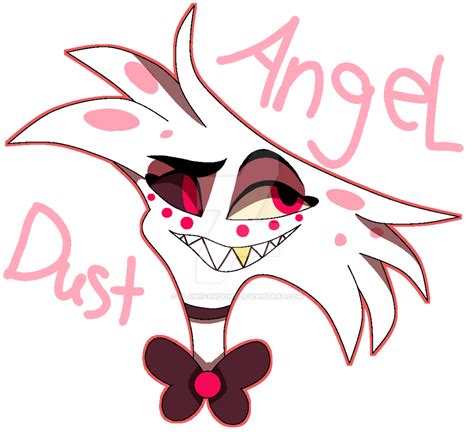 Angel Dust Hazbin Hotel By Blankfandoms On Deviantart