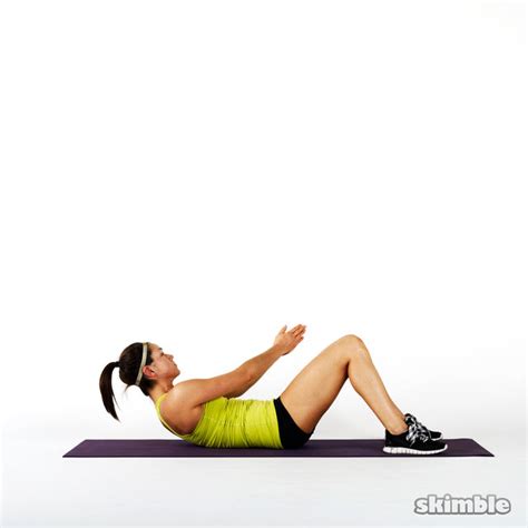 abdominales  oblicuos ejercicio como hacerlo skimble