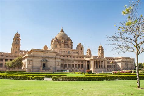 Umaid Bhawan Palace of Jodhpur in India Stock Photo - Image of apartment, ancient: 144677518