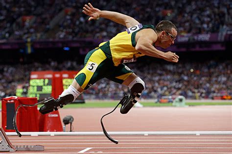 Oscar Pistorius The Blade Runner Charged With The Murder Of His