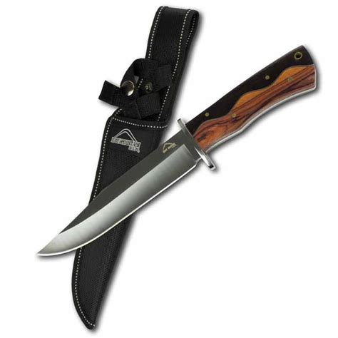 Backwoods Hunting Knife - Designer Handle Full tang Bowie - Razor Sharp Hunter Knives ...