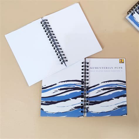 Blocknote Spiral A Soft Cover Merchandise Tas Seminar Kit