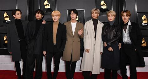 Grammy 2020 Bts Se Lució En Glambot En Su Paso Por La Alfombra Roja