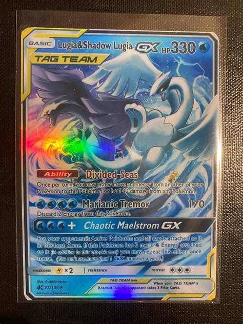 Shadow Lugia Gx Charizard Gx Ex Vmax V Pok Mon Card Orica Etsy Ireland