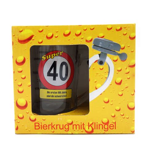 Bierkrug Mit Klingel Geburtstag