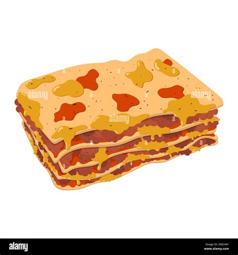 Lasagne Bolognese Banque D Images Vectorielles Alamy