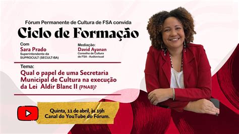 Qual O Papel De Uma Secretaria Municipal De Cultura Na Execu O Da Lei