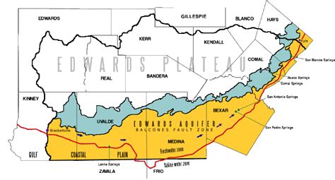 Edwards Aquifer Map Viewer - Celene Annamarie