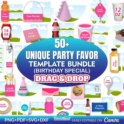 Template Bundle Etsy