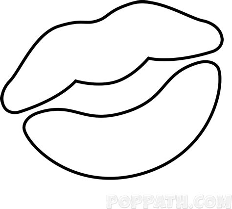 Download How To Draw A Kiss Mark Emoji Kiss Full Size Png Image