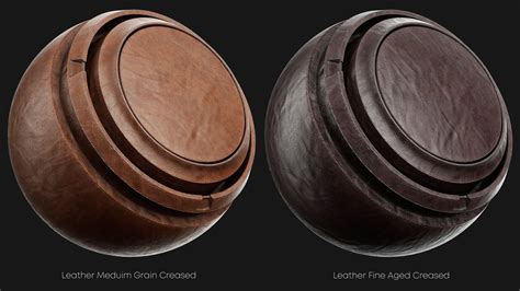 Leather Smart Materials For Substance Flippednormals