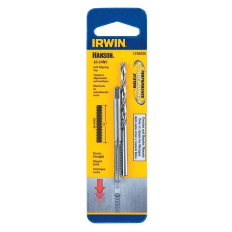 Irwin Hanson 10 24 Standard Sae 2 Pack Tap And Drill Set 1765535 At