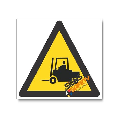 Nosa / SABS Industrial Forklift Hazard Sign, Hazard Safety Signs Online ...