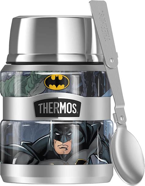 Thermos Batman Batman Batcuave King Tarro De Alimentos De Acero