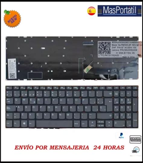 Teclado Espa Ol Nuevo Portatil Lenovo Ideapad Ikb Serie Z Ncssn