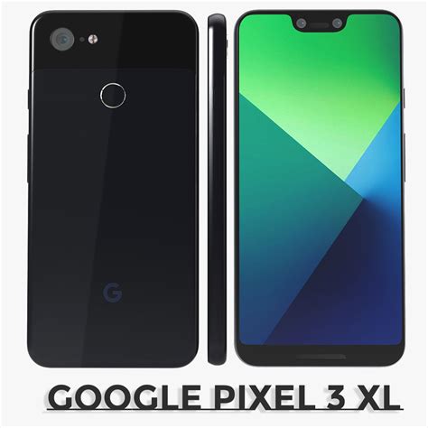 Google Pixel 3 XL 3D Model $29 - .max .fbx .obj .c4d - Free3D