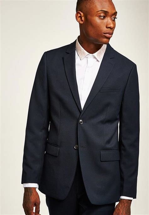 Пиджак Topman, цвет: синий, TO030EMCURA1 — купить в интернет-магазине ...