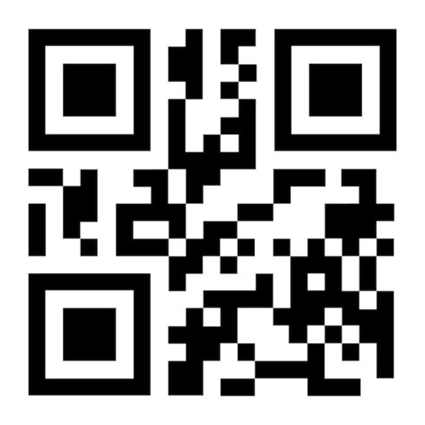 Código qr Vector Premium