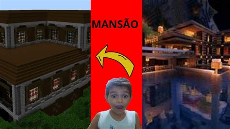 Invadi A MansÃo Do Minecraft Youtube