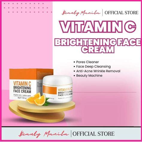 Original Joy Pretty Vitamin C Whitening Brightening Face Cream Dark