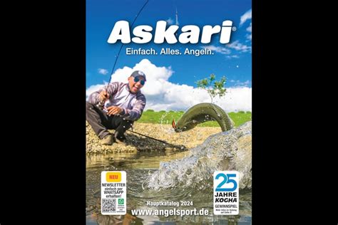 Neuer Katalog von Askari Über 600 Seiten für Angler BLINKER