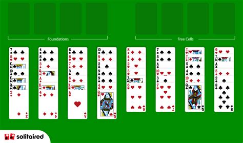 How to Play FreeCell - Solitaired