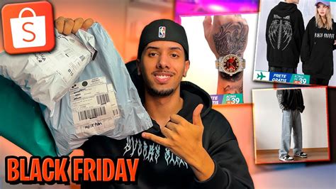 CHEGARAM MINHAS COMPRAS DA BLACK FRIDAY DA SHOPEE Kit Y2K YouTube