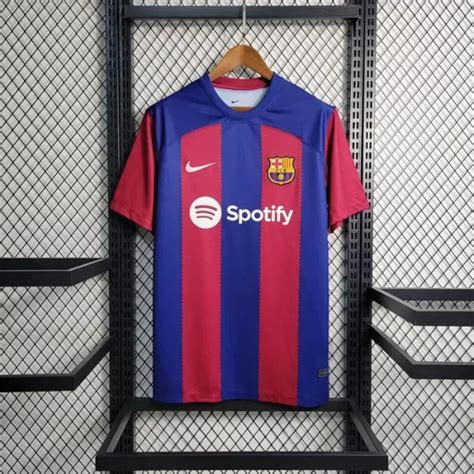 Jual JERSEY BOLA BARCELONA HOME BARCA NEW SPOTIFY 2023 2024 GRADE ORI